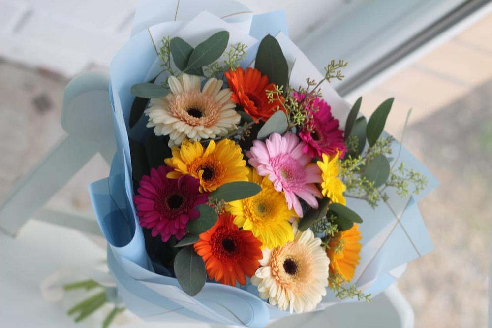 Букет цветов из: Герберы в Рязани