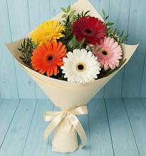 Букет цветов из:  Герберы в Рязани