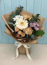 Букет цветов из:  Герберы и Хризантемы в Рязани