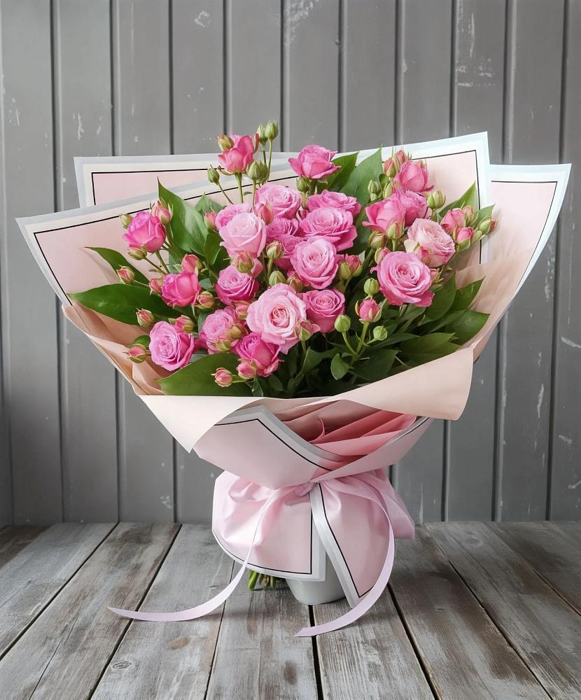 Букет Розовый кустик в Рязани