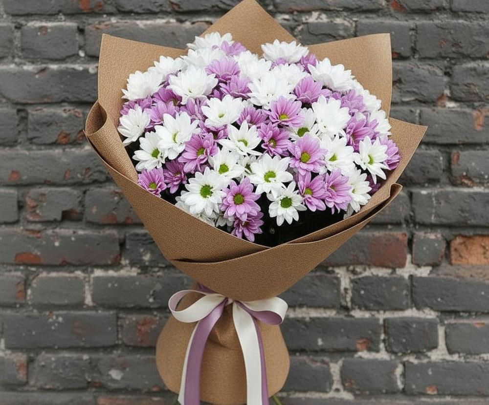 Букет цветов из: Хризантемы в Рязани