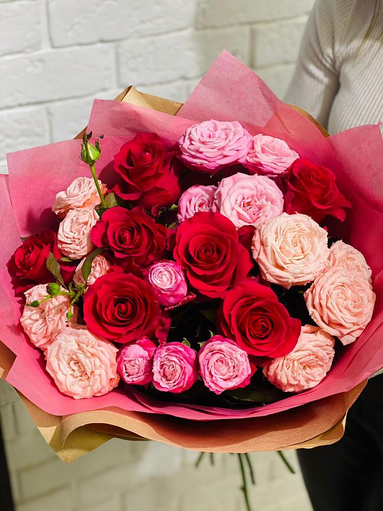 Букет цветов из: Розы в Рязани