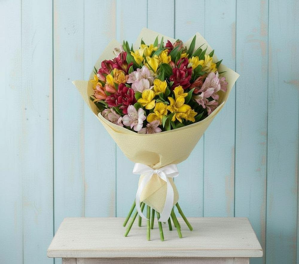 Букет цветов из: Альстромерии в Рязани