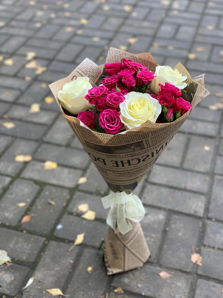 Букет цветов из: Розы в Рязани