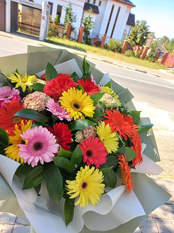 Букет цветов из: Герберы в Рязани