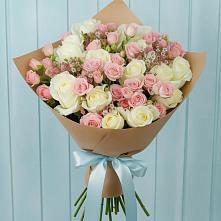 Букет цветов из:  Розы #REPLACE_PRED# Рязани