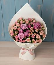 Букет цветов из:  Розы #REPLACE_PRED# Рязани