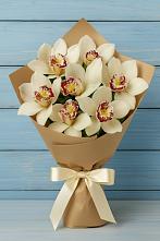 Букет цветов из:  Орхидеи и Розы в Рязани